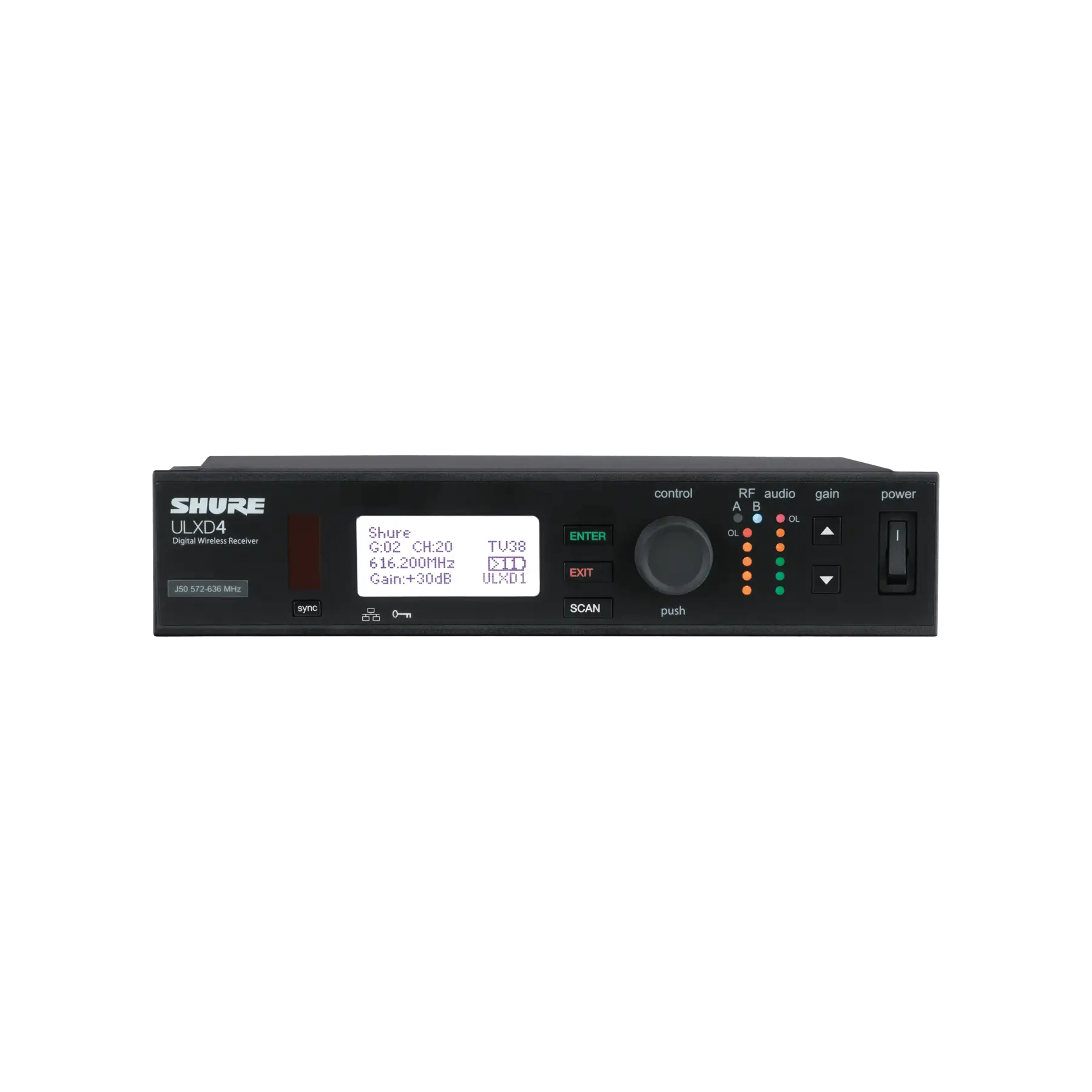 ULXD4-GV=-G50 Digital Wireless Receiver