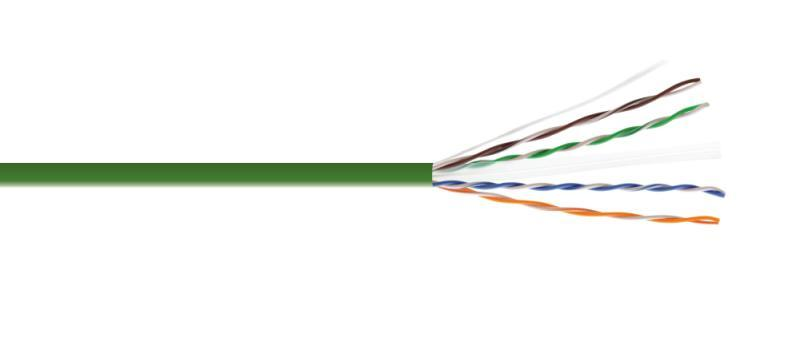 BCLS-21 CAT 6 U/UTP 23AWG 600MHz Bulk Cable — Low Smoke & Halogen Free 305M