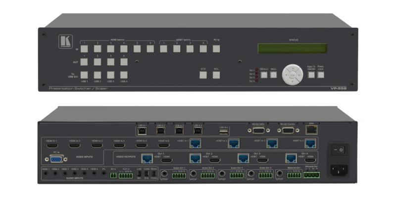 VP-558 11x4:2 Presentation Boardroom Router / Scaler System