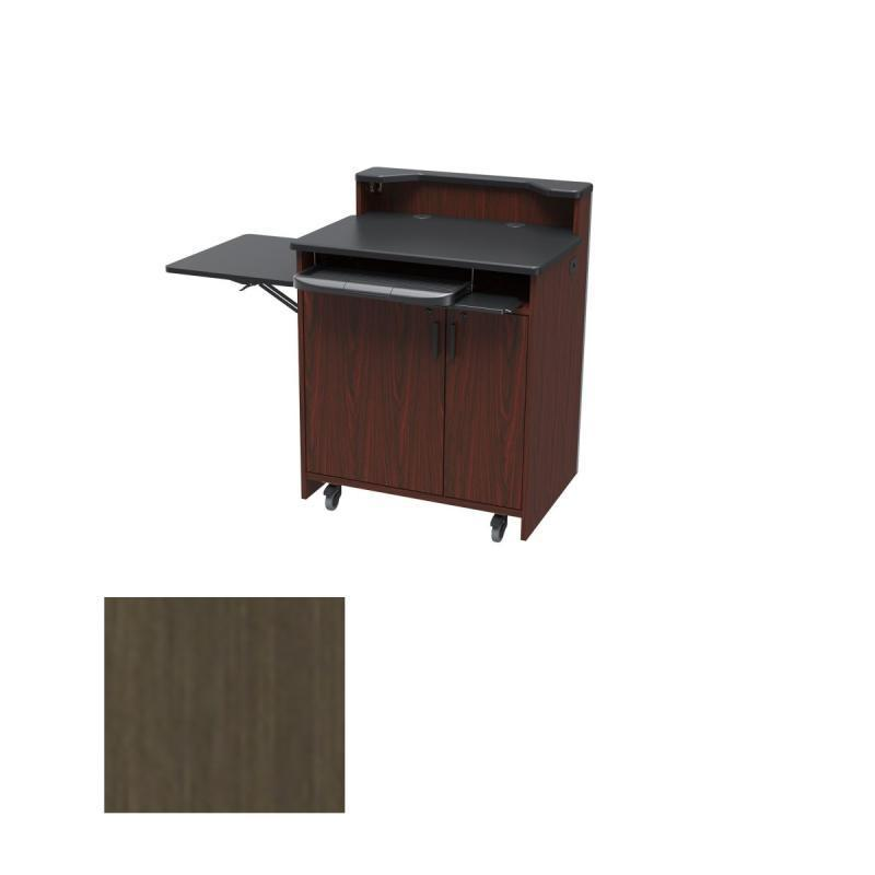 PD3009 BRL Teaching Podium with Folding Shelf, Baroque