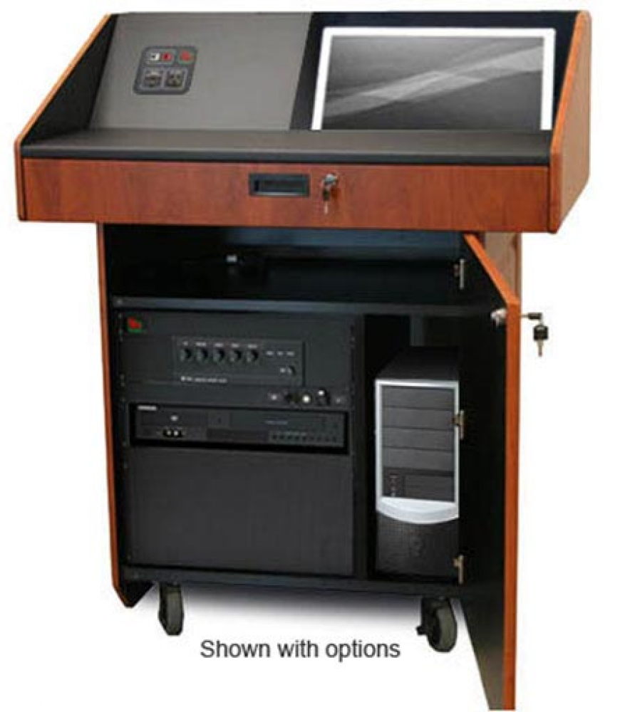 PDX22 EBT Executive Multimedia Podium, Ebony