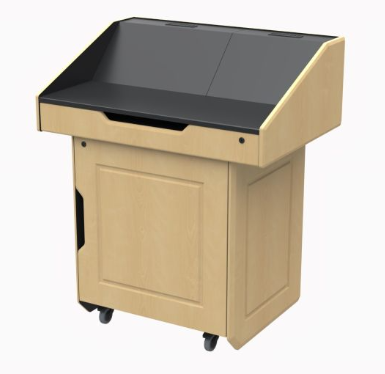 PDX22 FMT Executive Multimedia Podium, Fusion Maple
