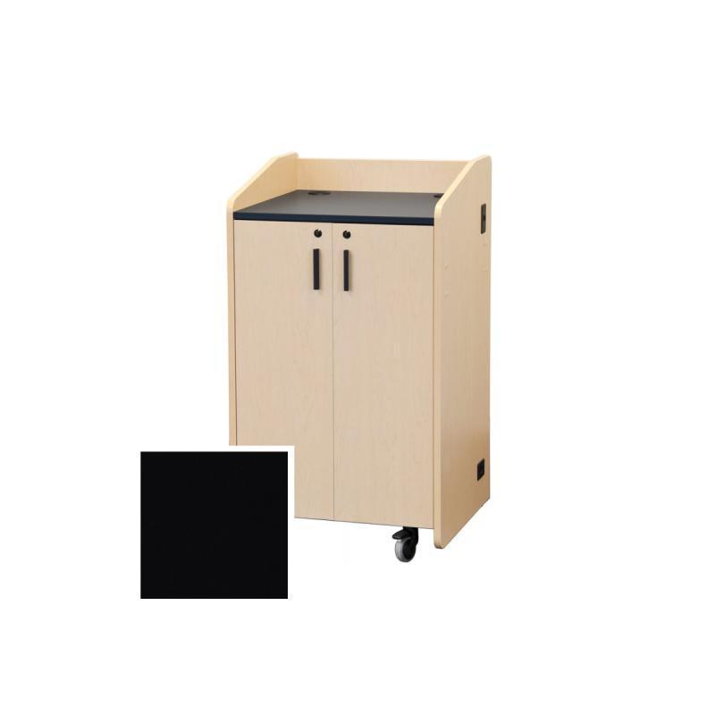 LE3050 Flat Top Lectern (Black)
