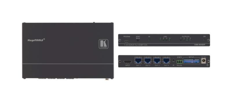 VM-4HDT 1:4 4K60 4:2:0 HDMI to Long–Reach HDBaseT DA