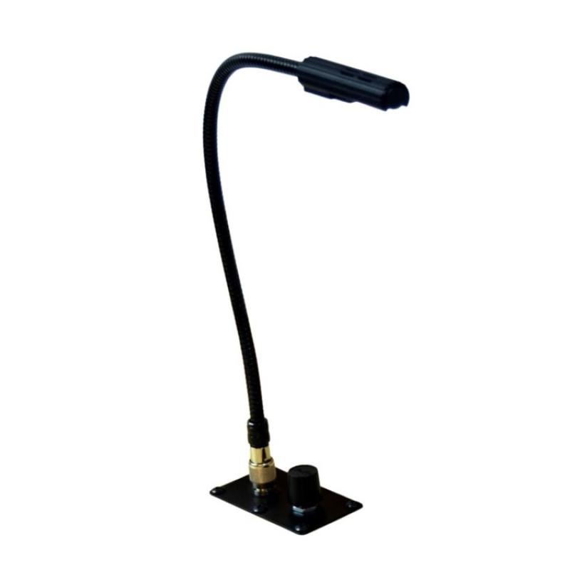LA-12E-LED 12" Detachable TNC Gooseneck Lectern Assembly with Euro Power Supply
