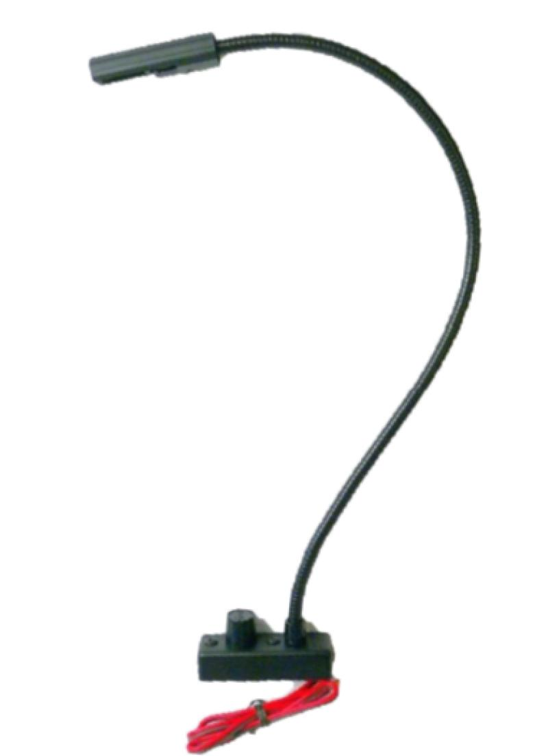 L-9/6-LED Permanent Mount 6" Gooseneck