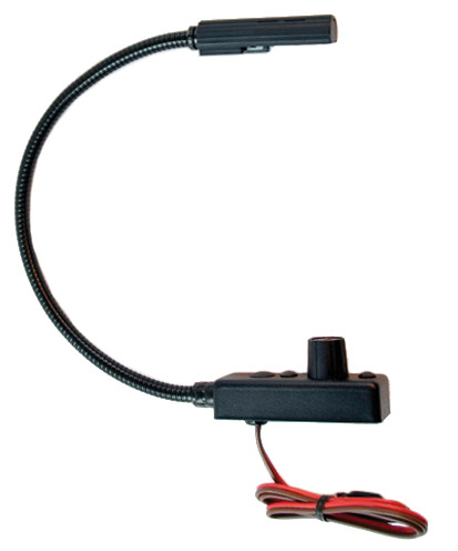 L-5/6-LED Permanent End Mount 6" Gooseneck