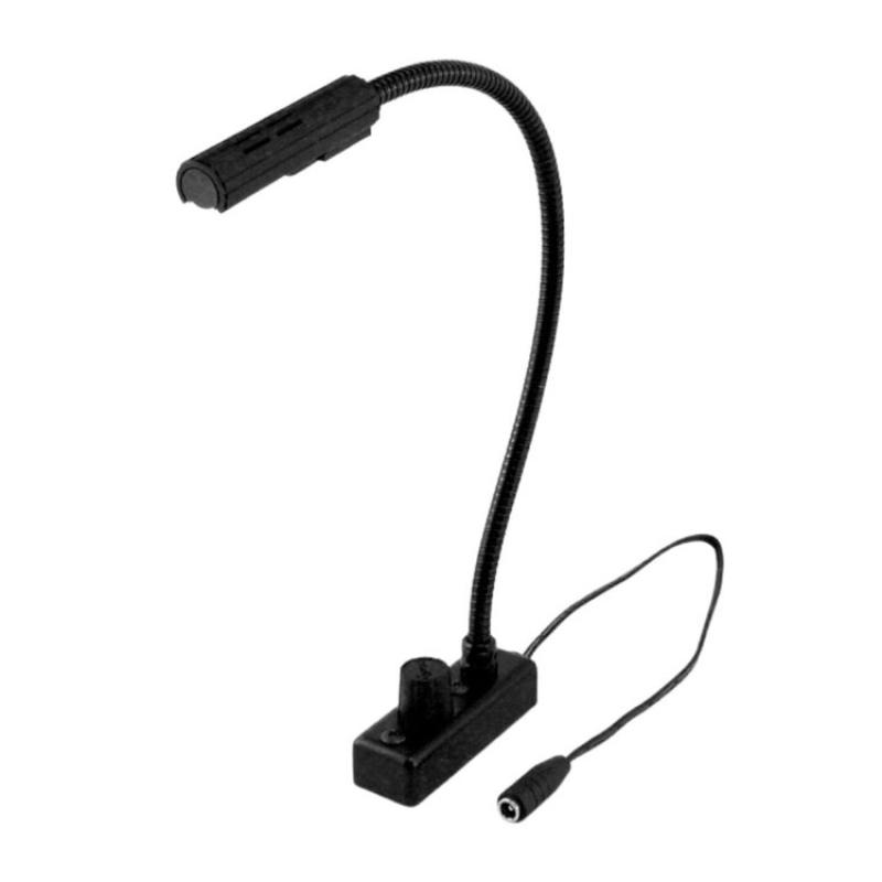 L-18-LED-BLUE Blue LED Lampset with18" Gooseneck and Power Supply
