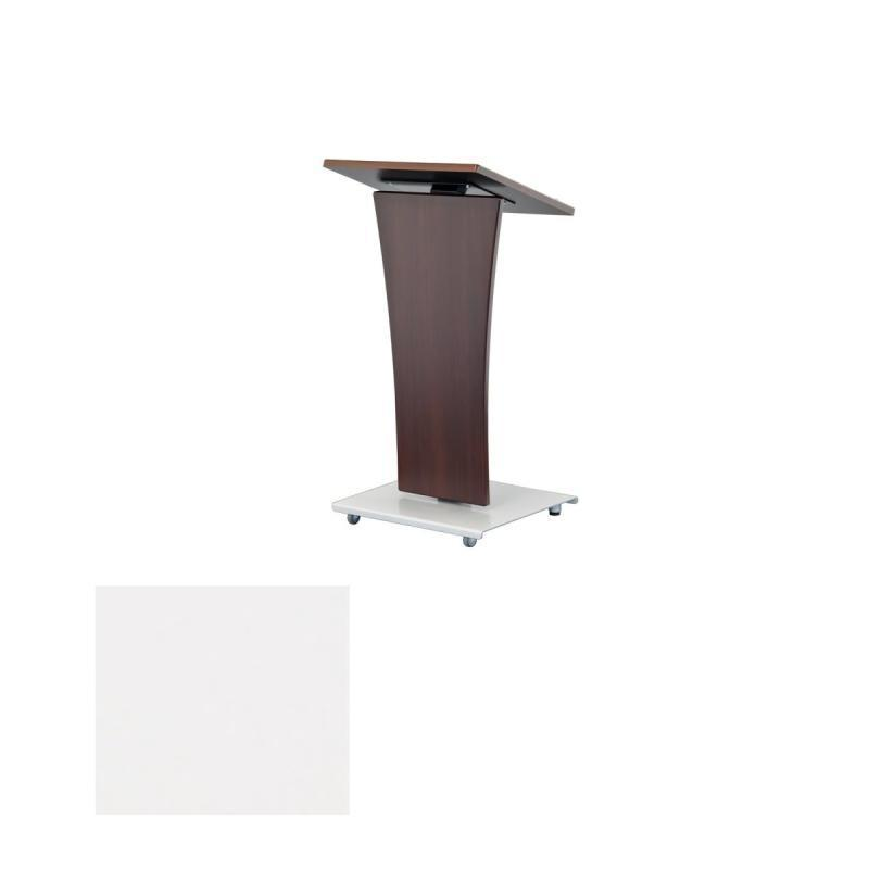 LEXYZ20-C CWT Slim Presentation Lectern, Crystal White
