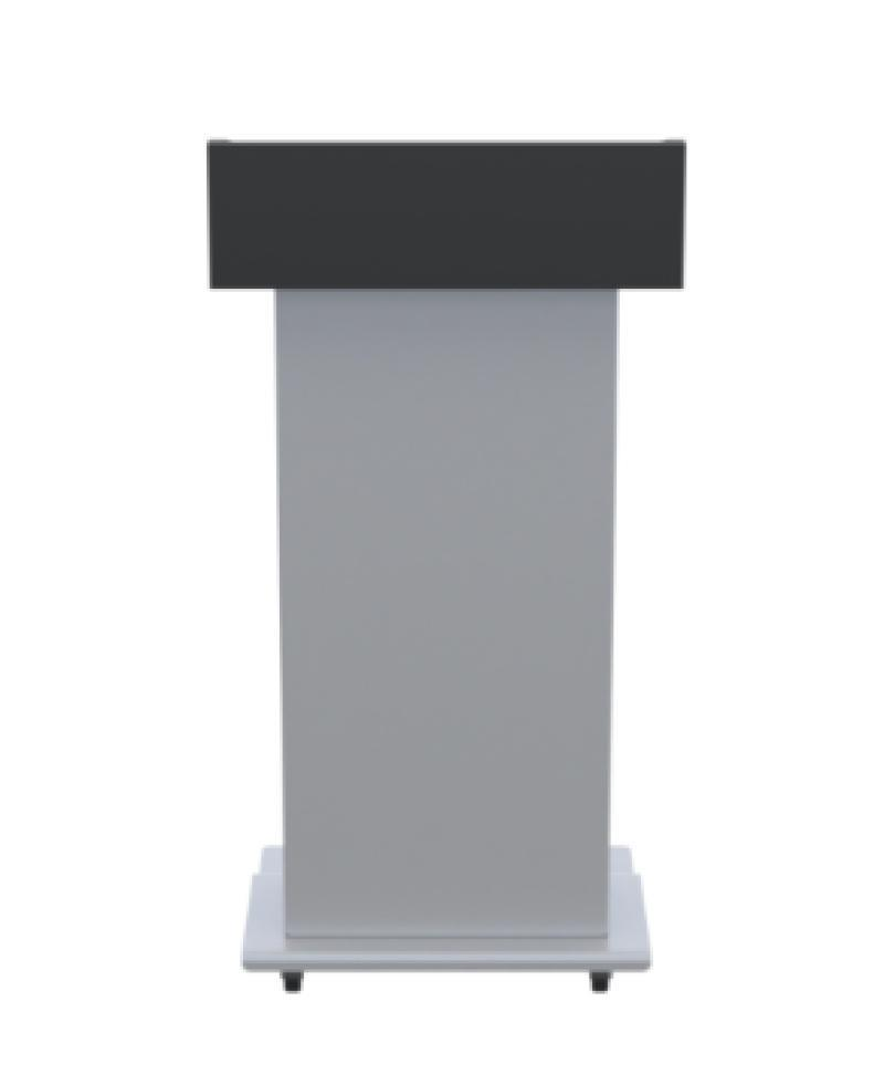 LEXYZ27 BKL Metal Presentation Lectern, Black