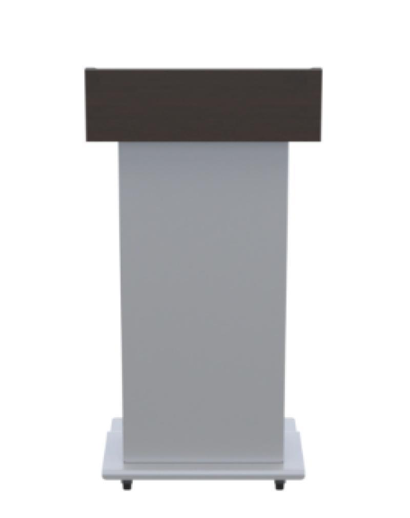 LEXYZ27 CHL Metal Presentation Lectern, Cherry Hill Plank