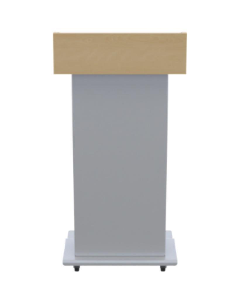 LEXYZ27 MPL Metal Presentation Lectern, Maple