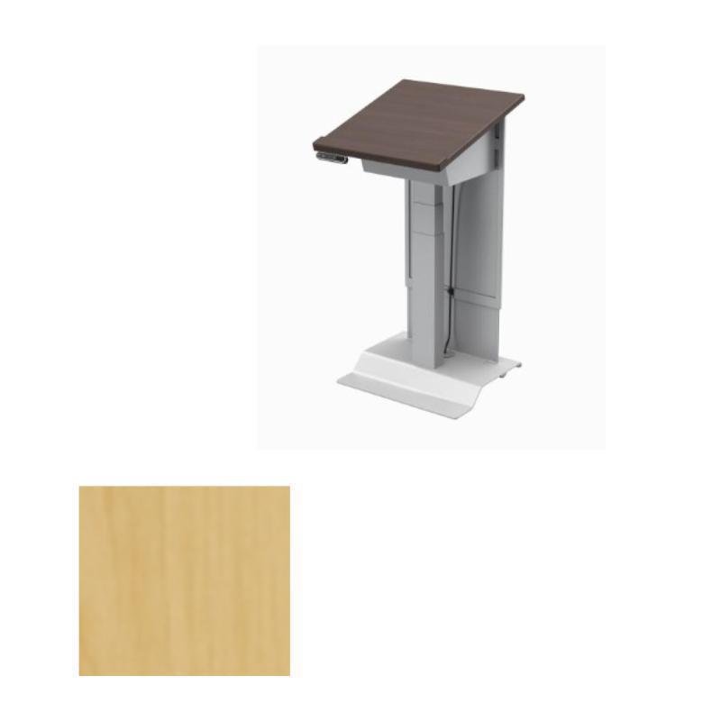 LEXYZ28 FMT Height Adjustable Lectern, Fusion Maple