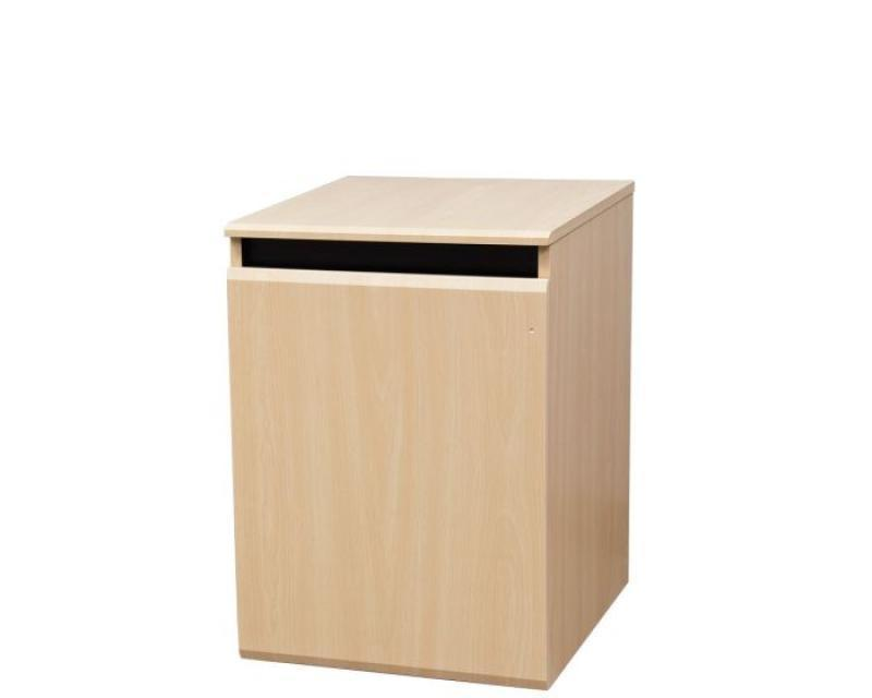 CR1000EX FMT Single Rack Credenza, Fusion Maple