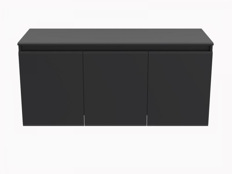 CR3000EX EBT Triple Rack Credenza, Ebony