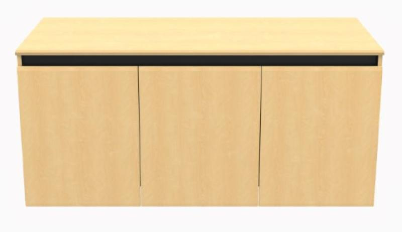 CR3030EX FMT 30" Deep Credenza, Fusion Maple