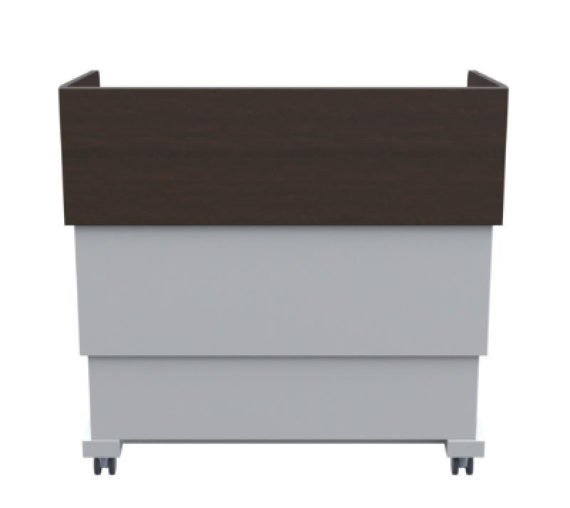 PDYZ38 CHL Height Adjustable Instructor Podium, Cherry Hill Plank