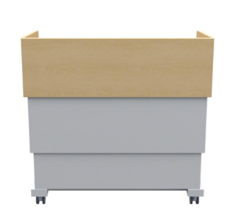 PDYZ38 MPL Height Adjustable Instructor Podium, Maple