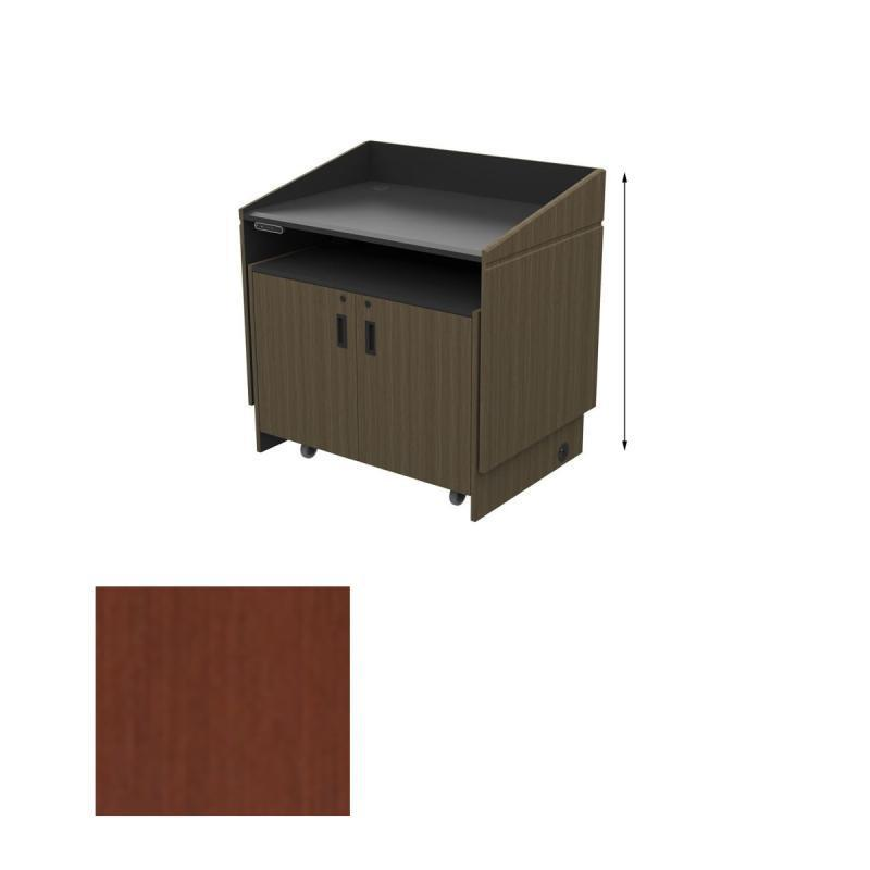 PDYZ35 CLT Height Adjustable Podium, Clove
