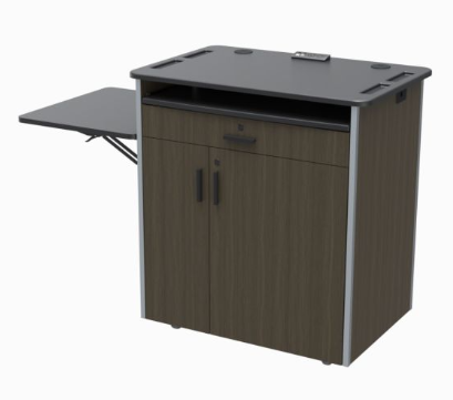 EDU-LE BRL Educational Flat Top Lectern, Baroque