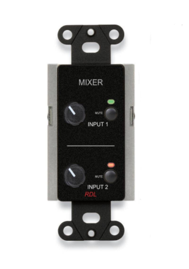 DB-RC2M Remote Audio Mixing Control with Muting - Black