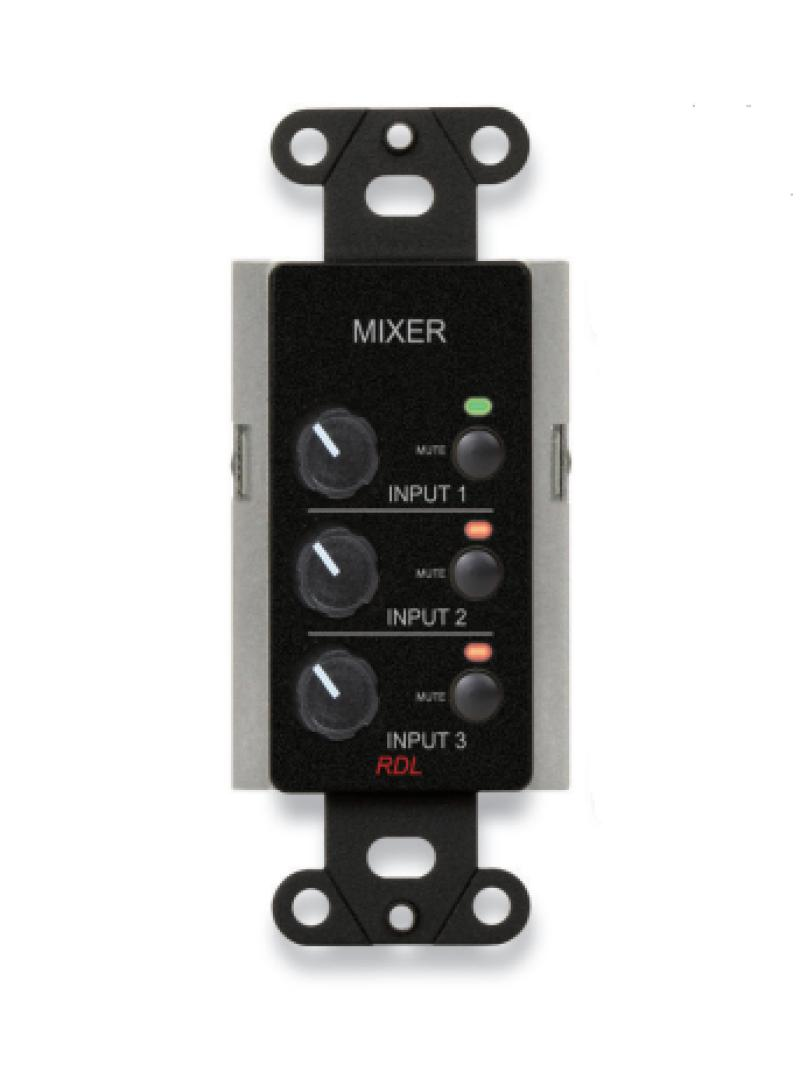 DB-RC3M Remote Audio Mixing Control with Muting - Black