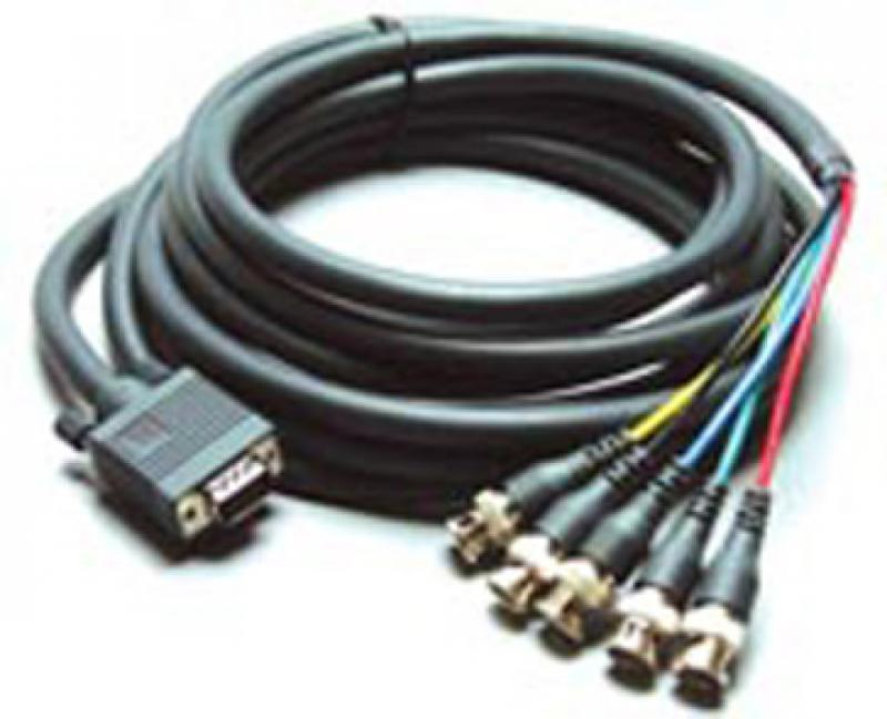 C-GM/5BF-3 15-pin HD to 5 BNC Cable 3'