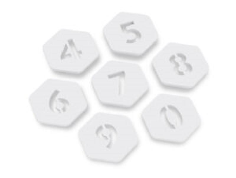 BirdDog Rear Numbers for P110-P120 White