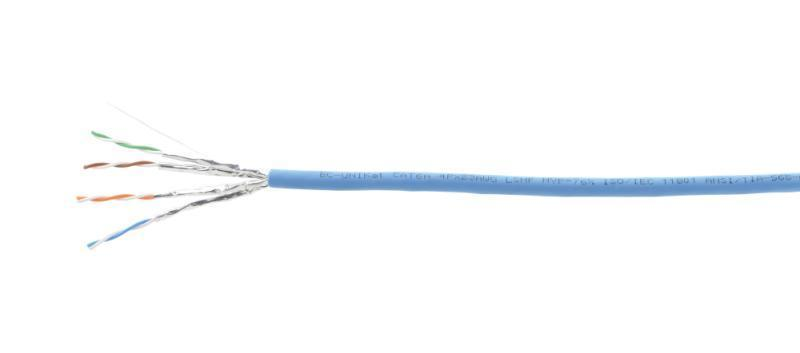 BC-UNIKAT/LSHF-305M CAT6A U/FTP Video & LAN Bulk Cable — Low Smoke & Halogen Free