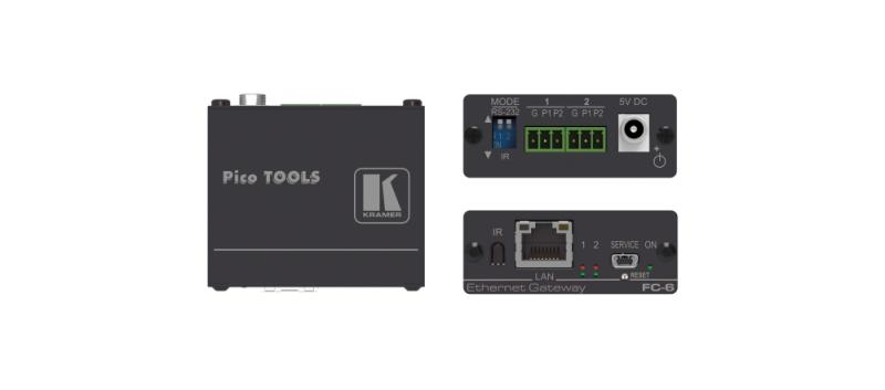 FC-6 2–Port Multi–Function Serial/IR Control Gateway