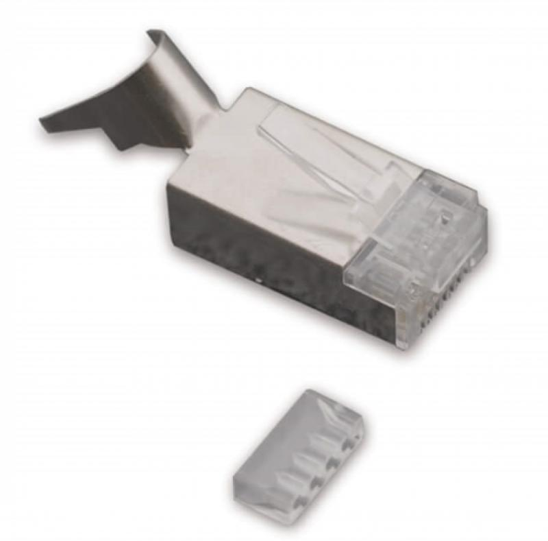 CON-RJ45-3 K–LAN Crimp Style RJ–45 Connectors for Category Cables