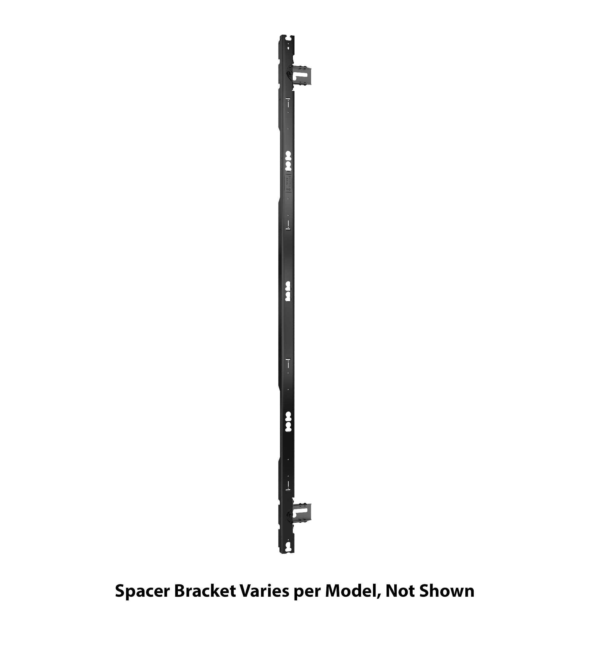 TILD1X4LG2-L Left dvLED Wall Mount for LG LSCB Series Ultra Slim, 4 Displays Tall