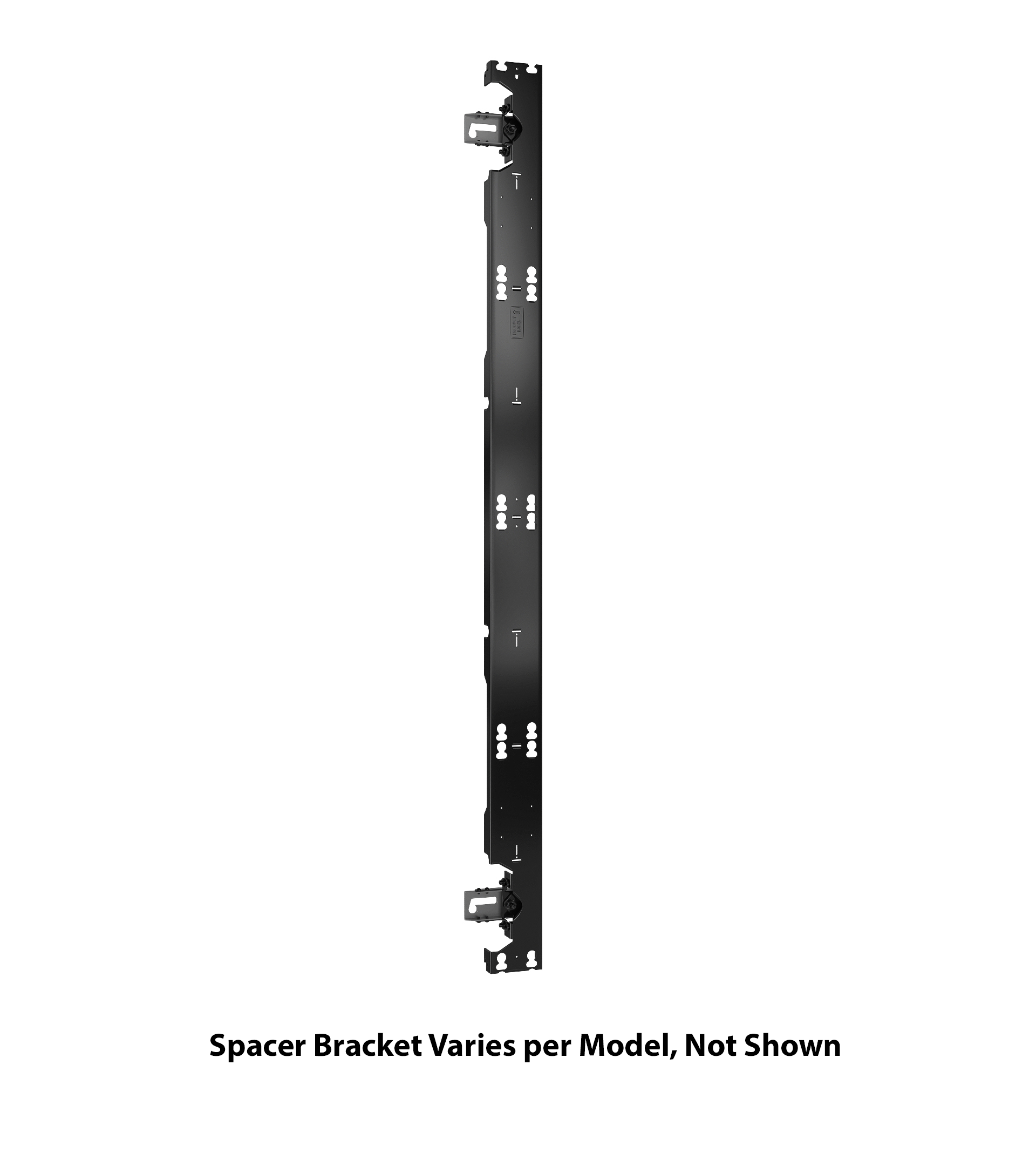 TILD1X4LG2-M Middle dvLED Wall Mount for LG LSCB Series Ultra Slim, 4 Displays Tall