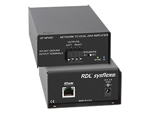 SF-NP40D Network to 40 W Stereo Power Amplifier