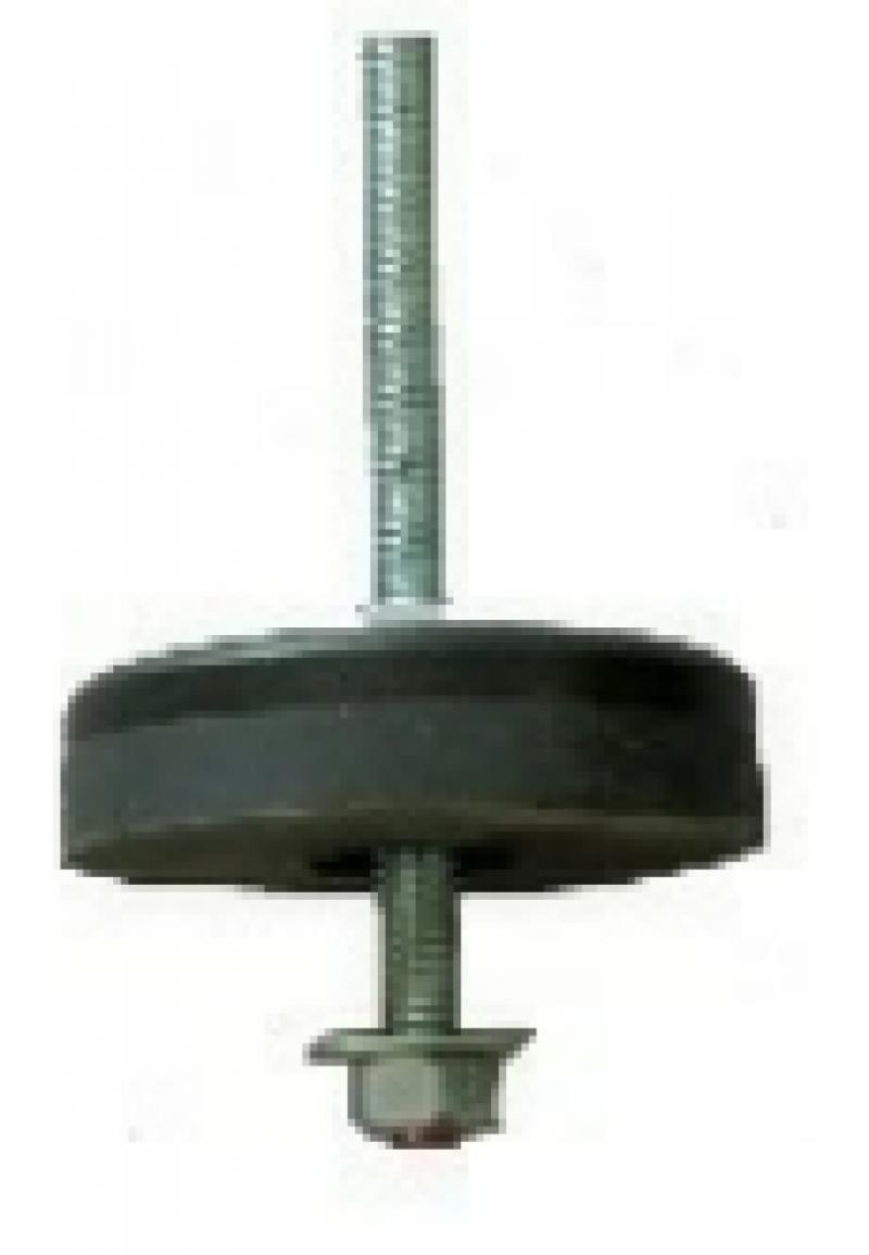 NB-25SQ-04 2-1/2 Inch Diameter Adjustable Height Security Feet (Set of 4)