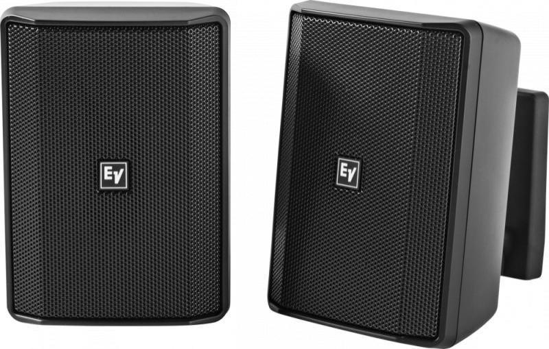 EVID-S4.2TB Speaker 4" Cabinet 70/100V Black Pair