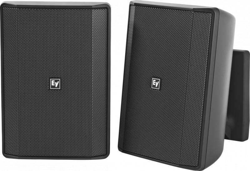 EVID-S5.2TB Speaker 5" Cabinet 70/100V Black Pair