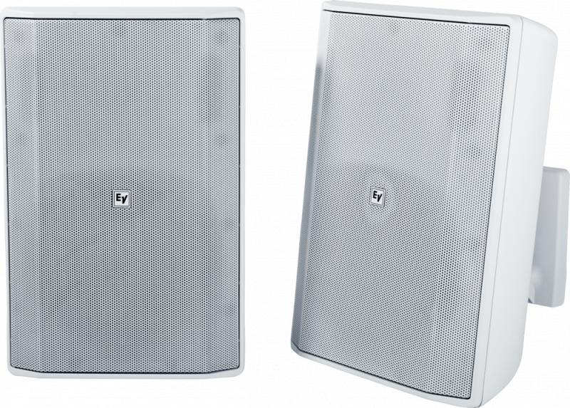 EVID-S8.2T 8" Cabinet 70/100V White Pair