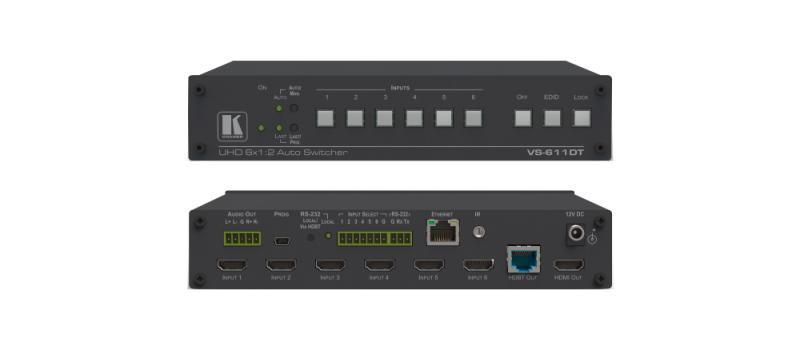 VS-611DT UHD 6x1:2 Auto Switcher
