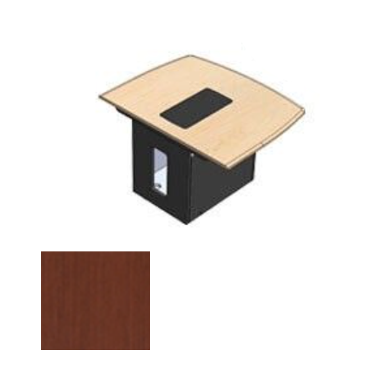 526RR CLT T526 Table - Rear Section Only, Clove