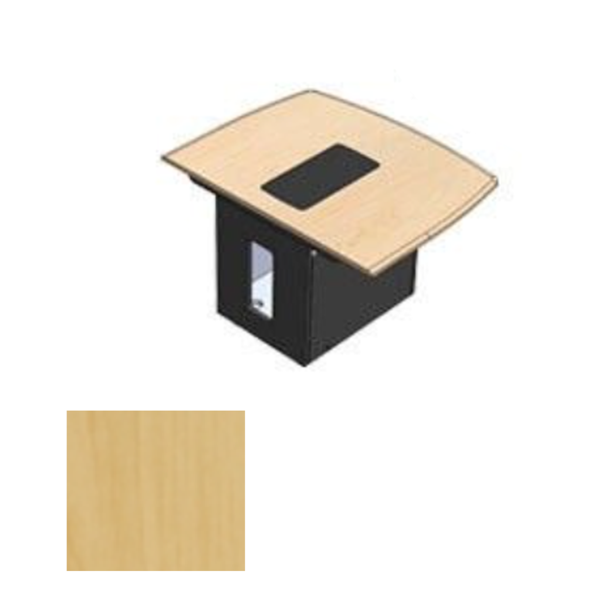 526RR FMT T526 Table - Rear Section Only, Fusion Maple