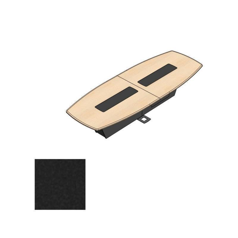 T526FTFPACKAGEEBT Modular Conference Table Package FTF - Ebony