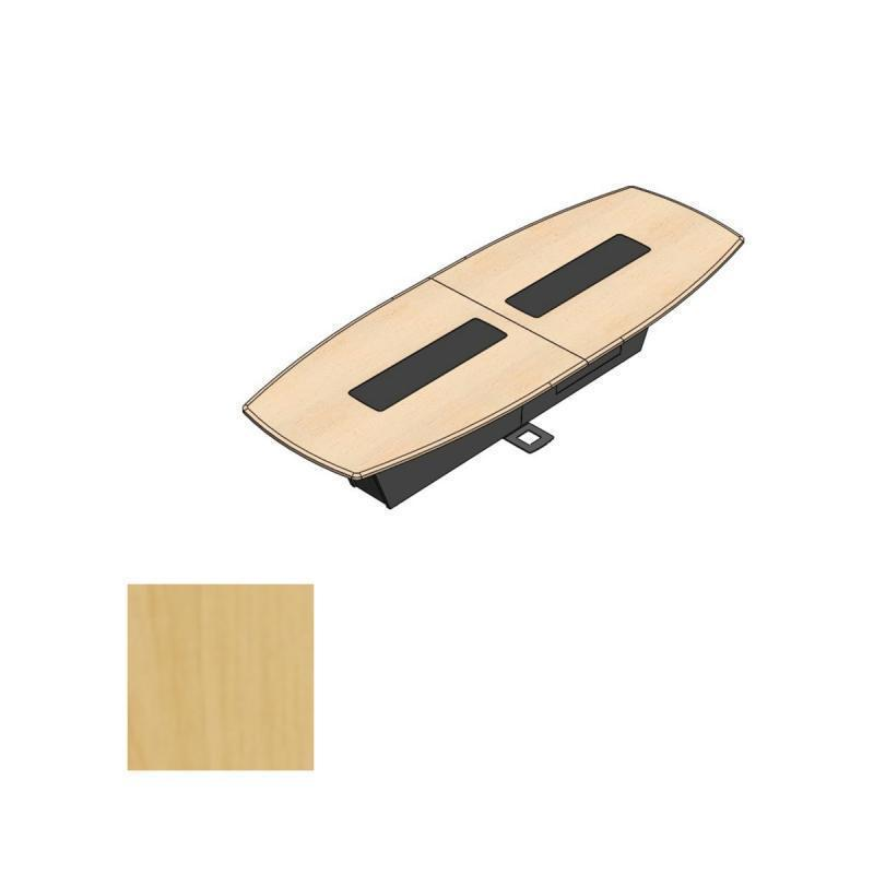 T526FTFPACKAGEFMT Modular Conference Table Package FTF - Fusion Maple