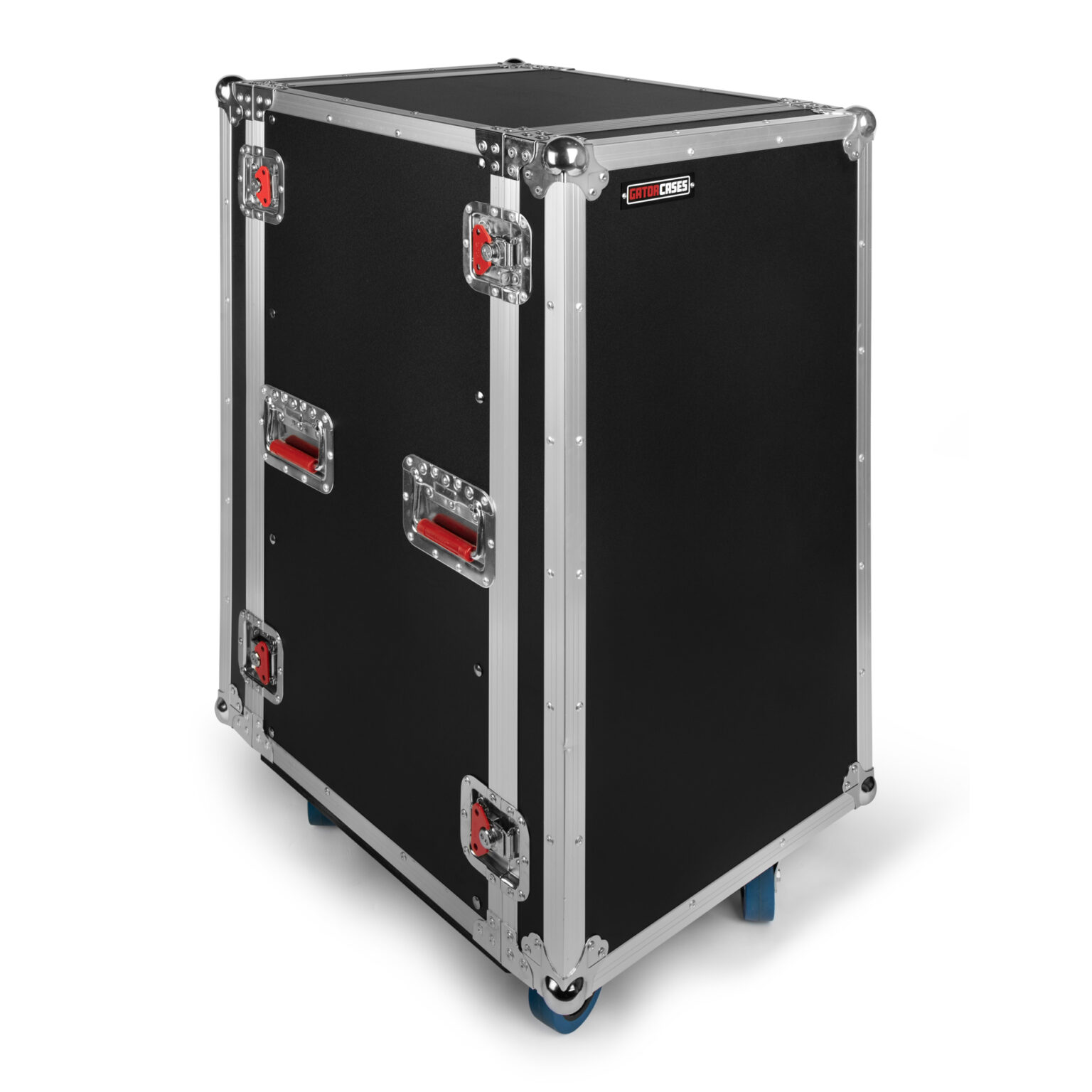 G-TOUR 20U CAST ATA Wood Flight Rack Case; 20U; 17″ Deep; Casters