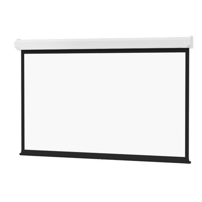 Da-Lite Model C - Manual Wall/Ceiling Mount - Matte White - 110in Screen - TAA Compliant