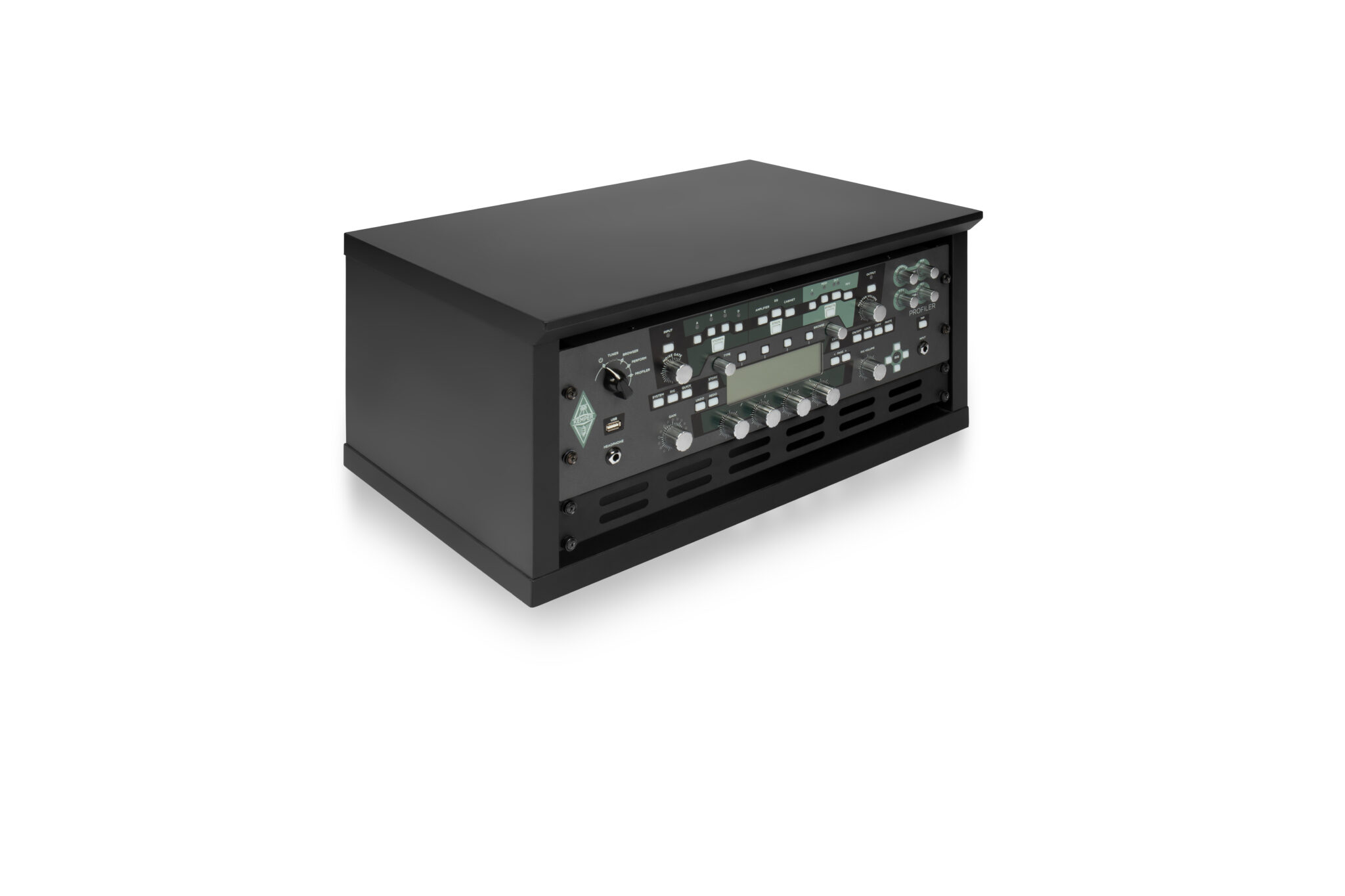 GFW-ELITERK-4U-BLK Elite Series Furniture Desktop 4U Studio Rack Black