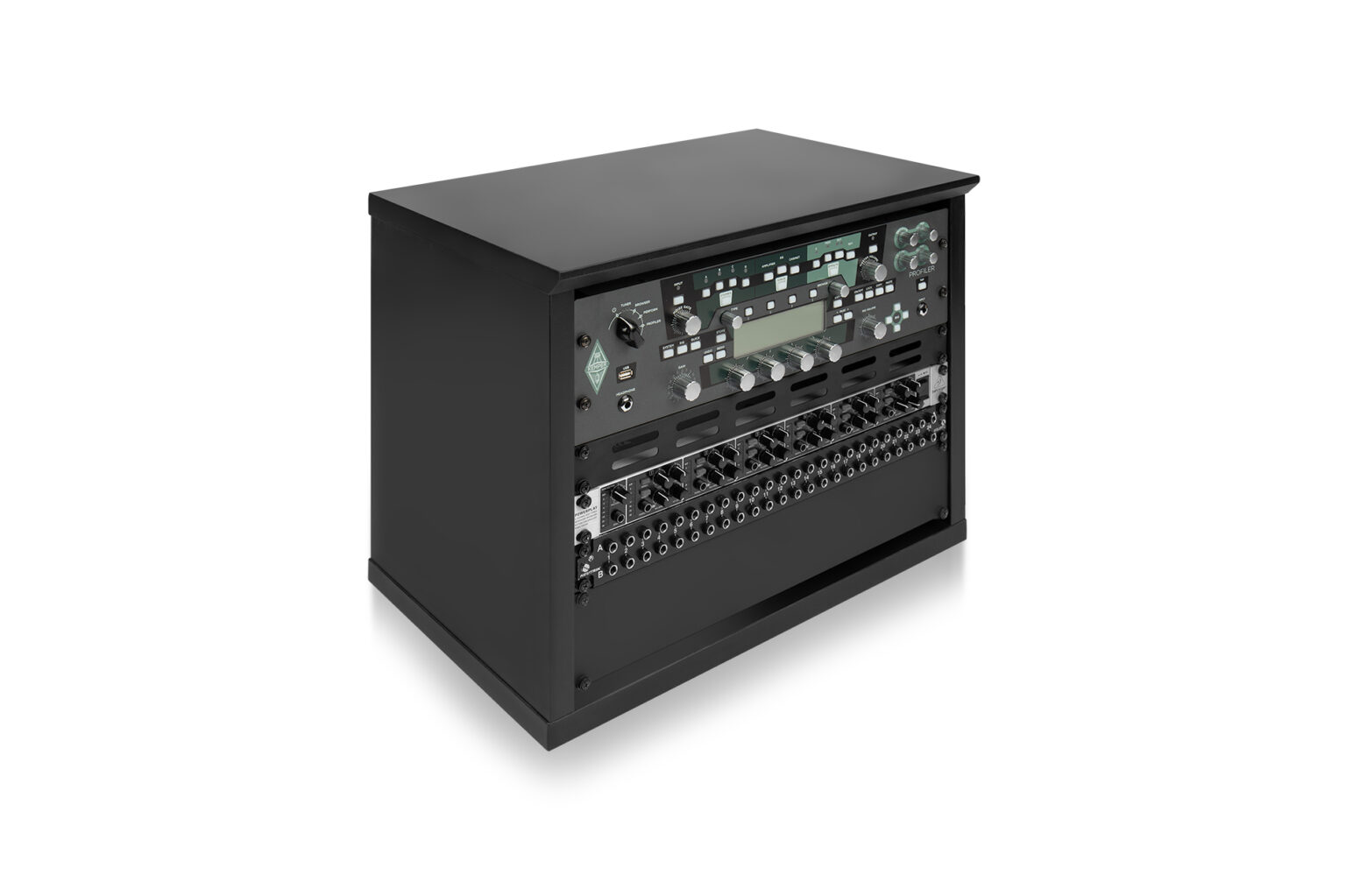 GFW-ELITERK-8U-BLK Elite Series Furniture Desktop 8U Studio Rack Black