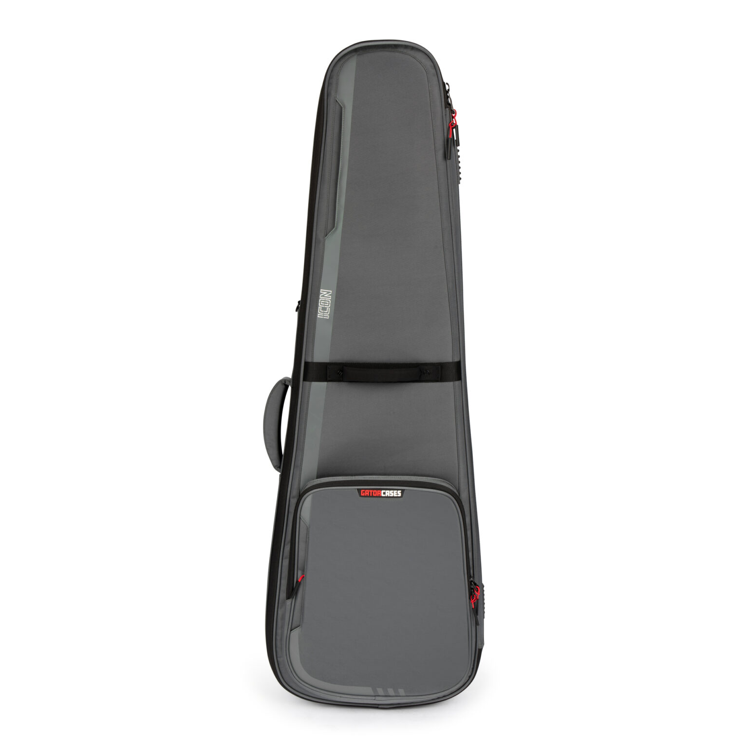 G-ICONBASS-GRY Gator Cases ICON Series Gig Bag for Electric Bass Guitars - Grey