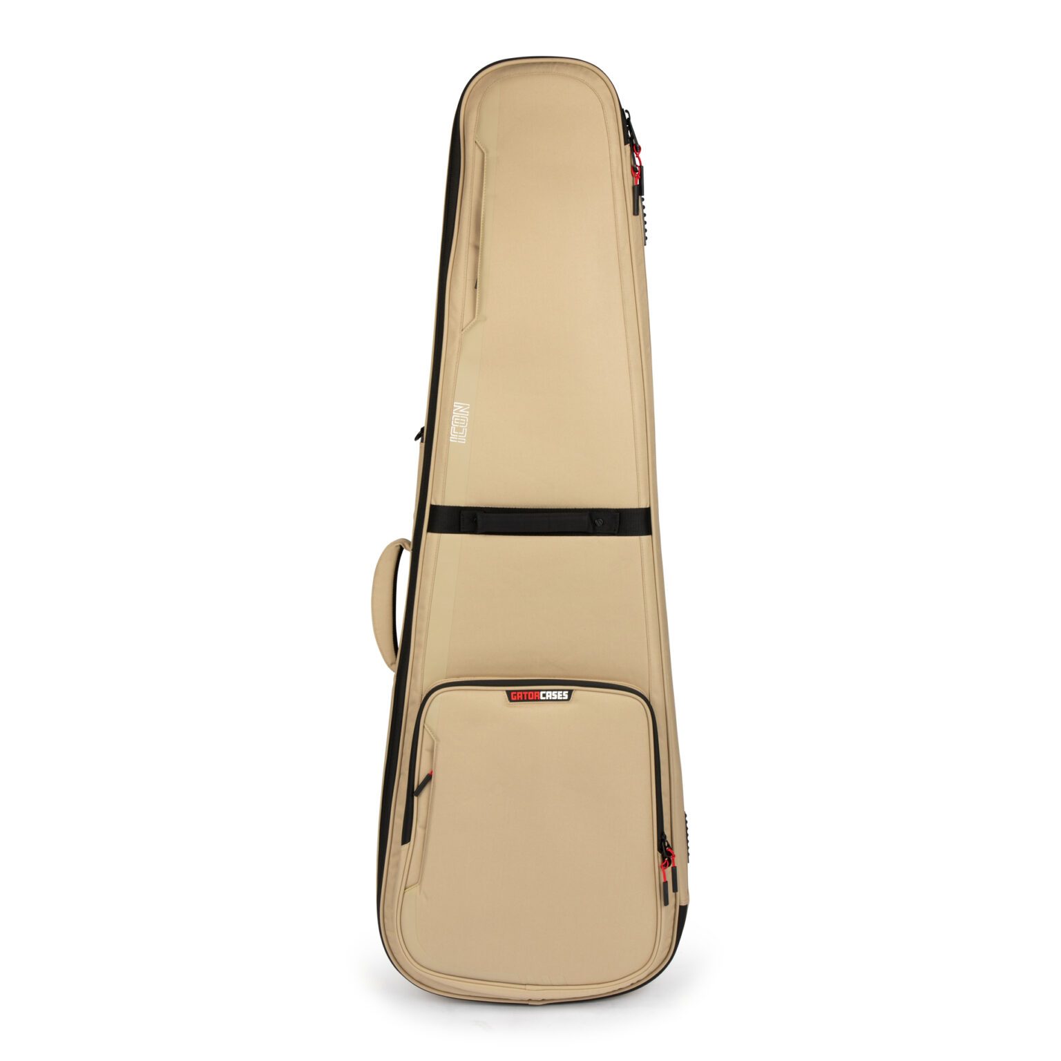 G-ICONBASS-KHK Gator Cases ICON Series Gig Bag for Electric Bass Guitars - Khaki
