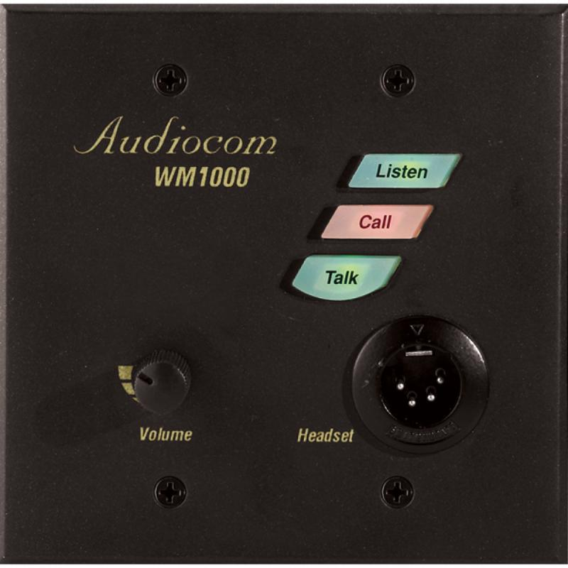 WM-1000 Single-Channel Wall-Mount Intercom System